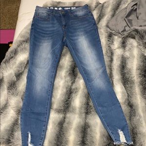 S.O.N.G High Rise Skinny Ankle jeans